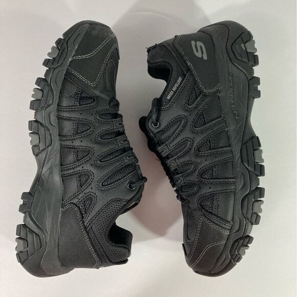 Skechers Terrabite Dellga 51847W Men’s 8 Black Trail Hiking Shoes Wide - Picture 5 of 8